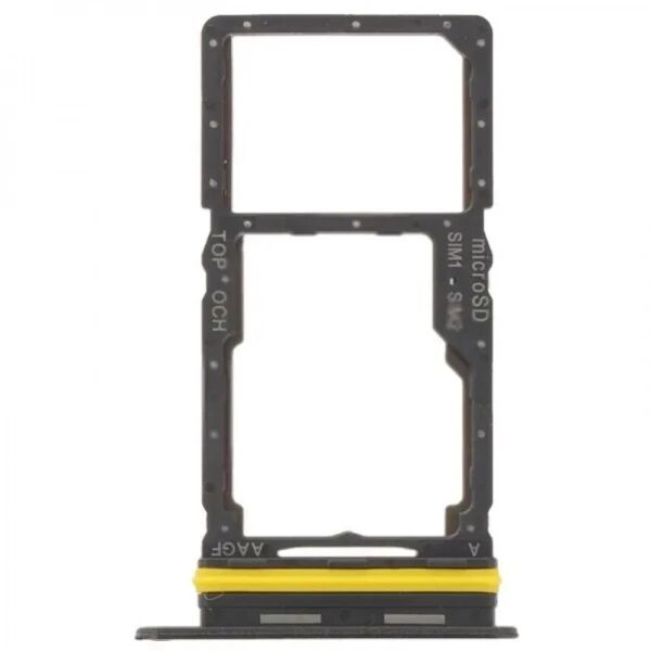 Tiroir sim Samsung A17 4G (A175) noir