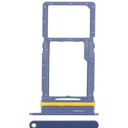 Tiroir sim Samsung A17 5G (A176) bleu