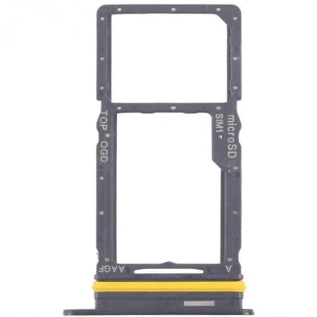 Tiroir sim Samsung A17 5G (A176) noir