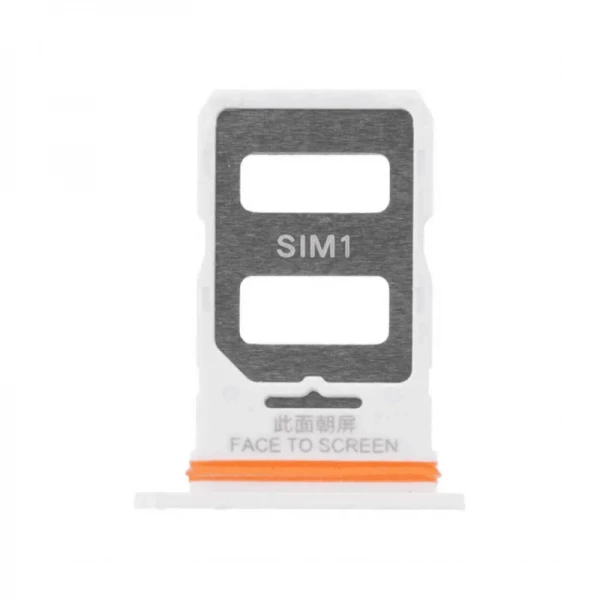 Tiroir sim Xiaomi Redmi Note 13 Pro Plus 5G blanc