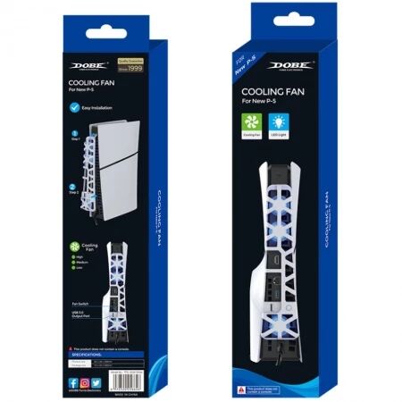 Ventilateur de refroidissement pour PlayStation 5 / PS5 Slim DOBE TP5-3538 (Boite/blister)