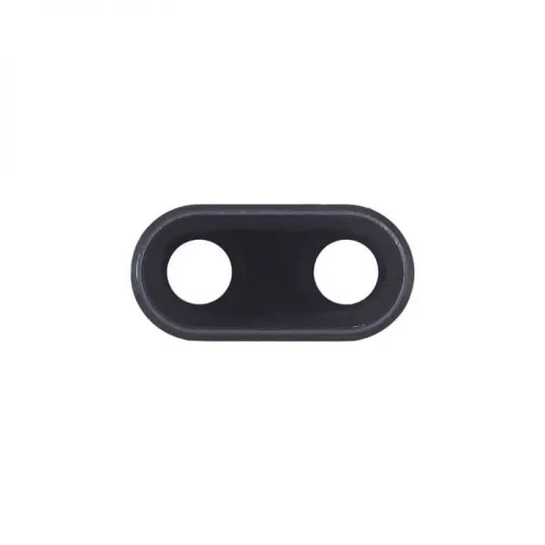 Vitre avec contour pour appareil photo pour Huawei HONOR 10 noir