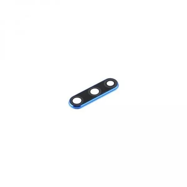 Vitre avec contour pour appareil photo pour Huawei HONOR 20 Lite bleu