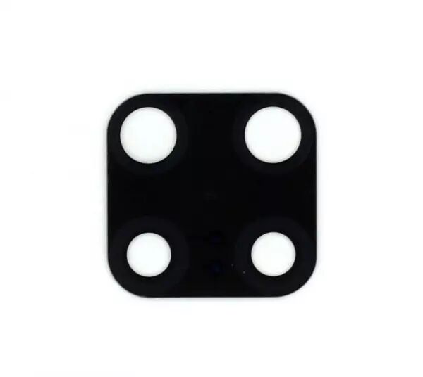 Vitre avec contour pour appareil photo pour HUAWEI Mate 20X noir