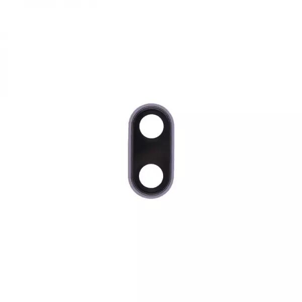 Vitre avec contour pour appareil photo pour HUAWEI P20 violet