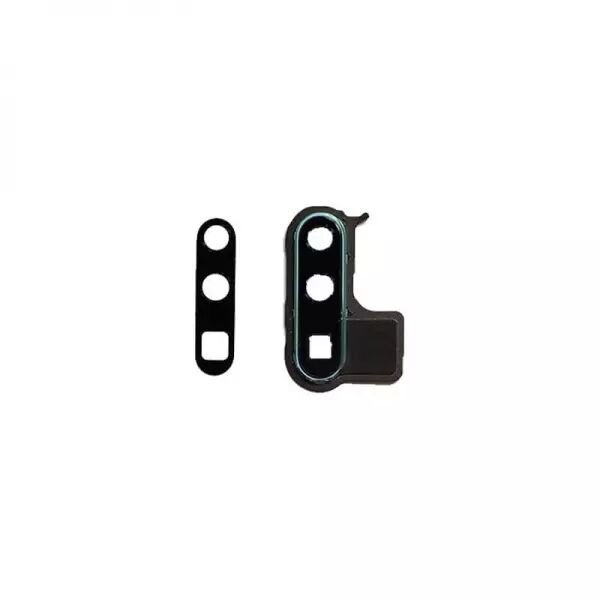 Vitre avec contour pour appareil photo pour HUAWEI P30 Pro Nouvelle Edition bleu