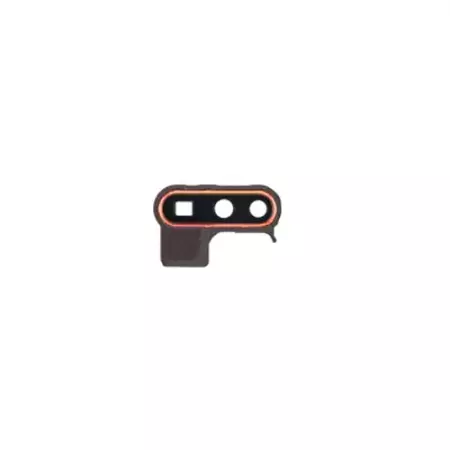 Vitre avec contour pour appareil photo pour HUAWEI P30 Pro orange