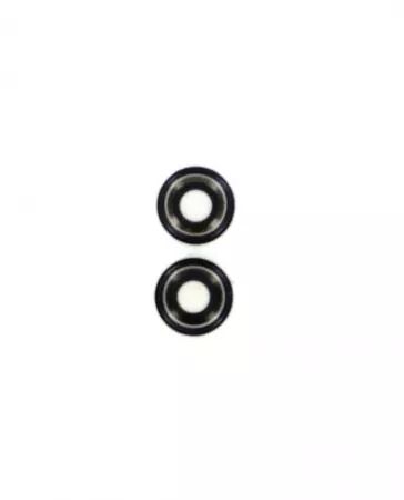 Vitre avec contour pour appareil photo pour Iphone 11 Pro or