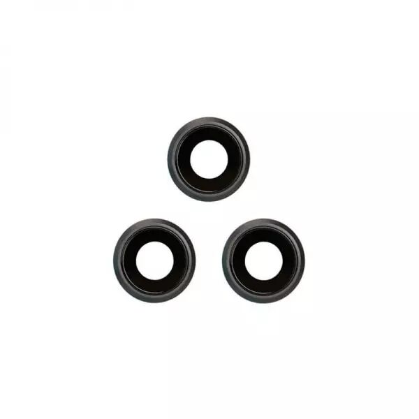 Vitre avec contour pour appareil photo pour Iphone 12 Pro Max graphite