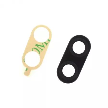 Vitre avec contour pour appareil photo pour ONEPLUS 6 or