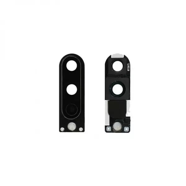 Vitre avec contour pour appareil photo pour ONEPLUS 8 Pro noir
