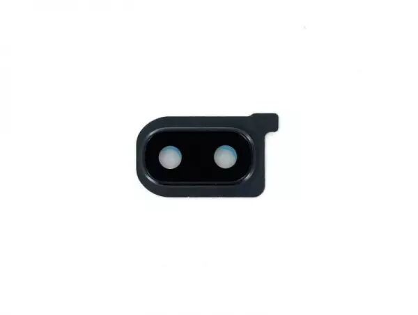Vitre avec contour pour appareil photo pour SAMSUNG A405 Galaxy A40 noir