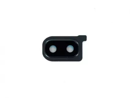 Vitre avec contour pour appareil photo pour SAMSUNG A405 Galaxy A40 noir