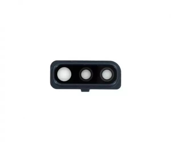 Vitre avec contour pour appareil photo pour SAMSUNG A505 Galaxy A50 noir