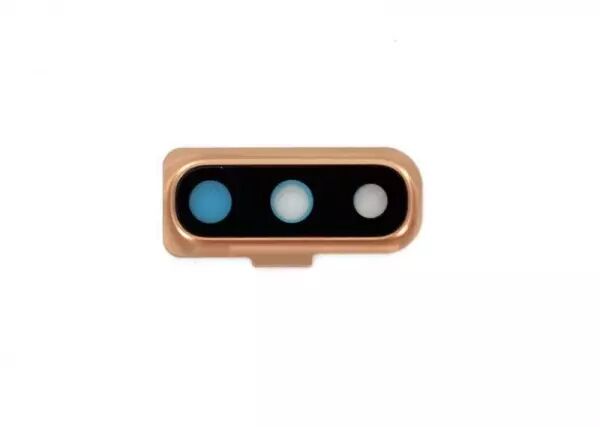 Vitre avec contour pour appareil photo pour SAMSUNG A705 Galaxy A70 or