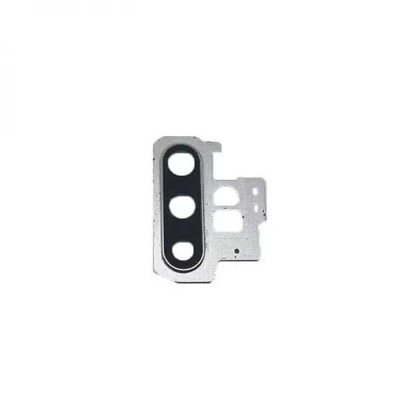 Vitre avec contour pour appareil photo pour SAMSUNG N975 Galaxy Note 10 Plus silver/argent