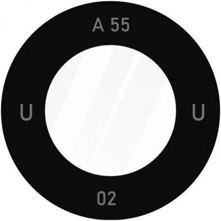 Vitre cam&eacute;ra-photo grand angle Samsung A356B/A556B Galaxy A35 5G/A55 5G ORIGINAL SP noir