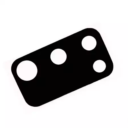 Vitre pour appareil photo noir pour SAMSUNG A415 Galaxy A41