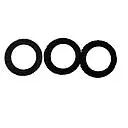 Vitre pour appareil photo noir pour SAMSUNG S906 Galaxy S22+