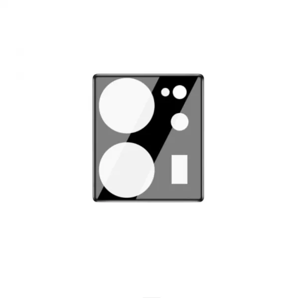 Vitre pour appareil photo noir pour Xiaomi Redmi 13C
