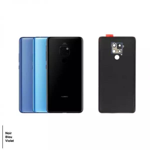 Vitre pour appareil photo pour HUAWEI Nova 5T noir