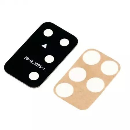 Vitre pour appareil photo pour SAMSUNG A025 Galaxy A02s noir