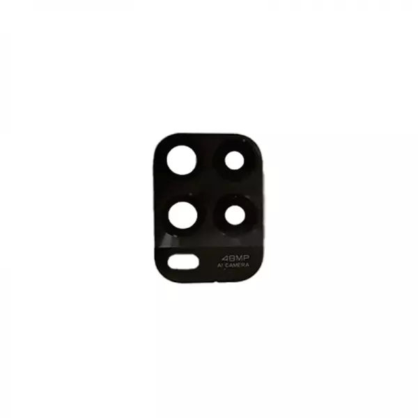 Vitre pour appareil photo pour Xiaomi Mi 10 Lite noir