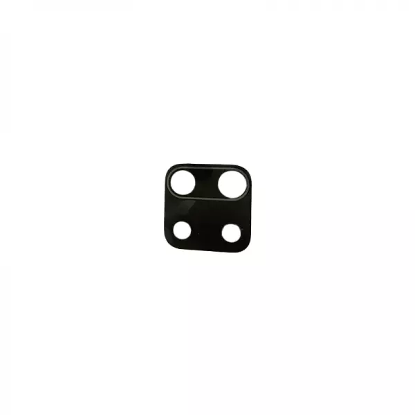 Vitre pour appareil photo pour Xiaomi Redmi Note 9S noir