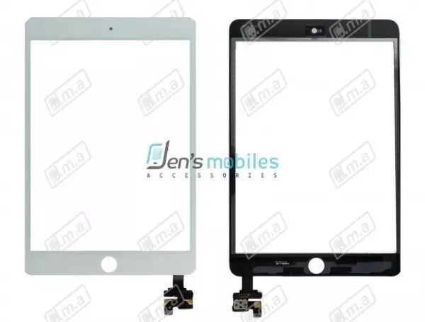 Vitre tactile pour Ipad mini 3 (A1599 / A1600) blanc