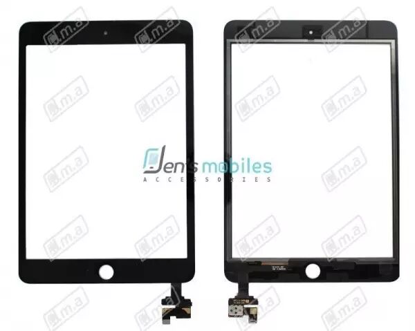 Vitre tactile pour Ipad mini 3 (A1599 / A1600) noir